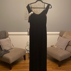 Black evening dress